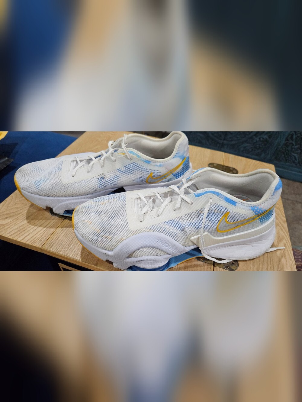 Womens Air Zoom SuperRep 3 'White University Gold'